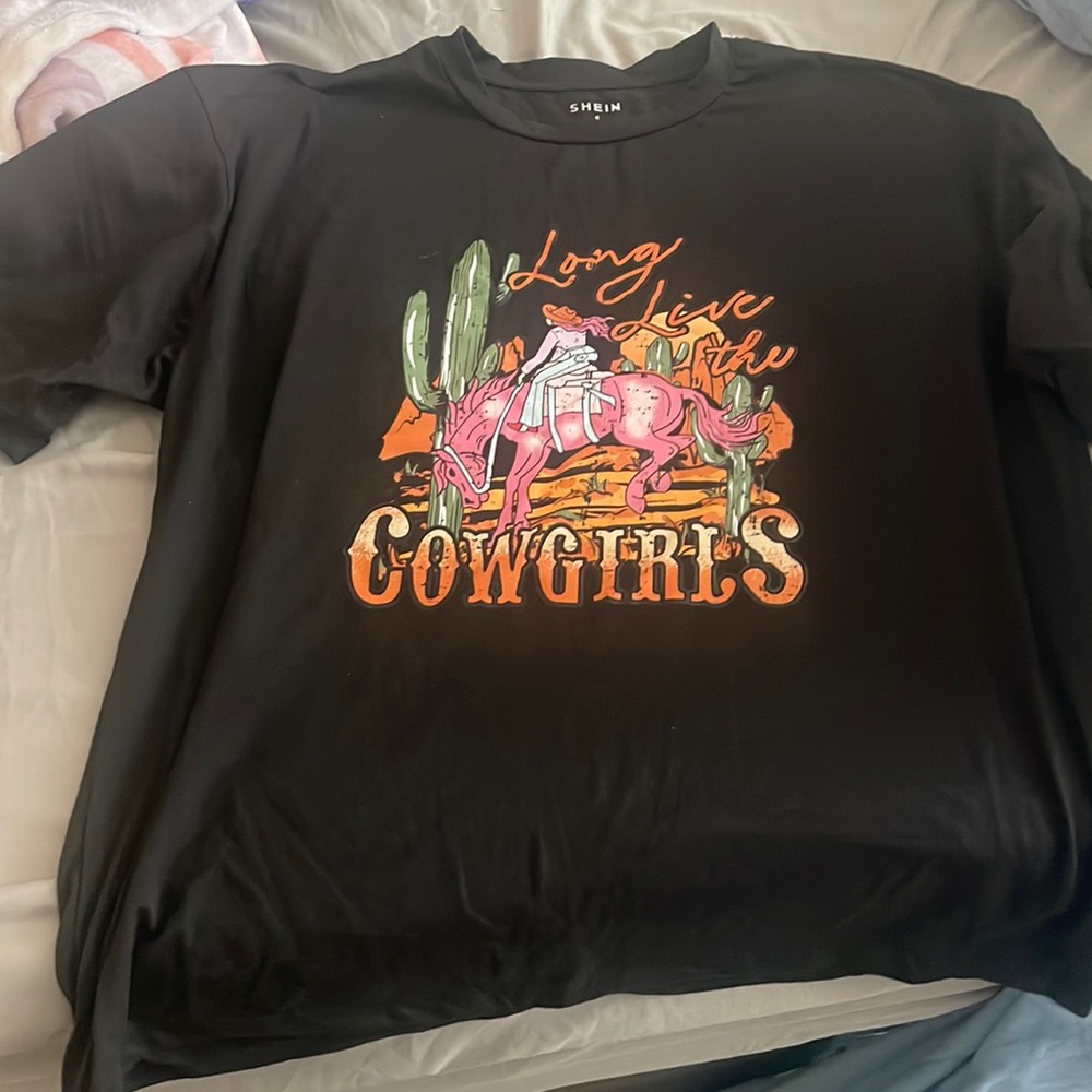 Oversized Cowgirl Tee